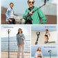 62" Phone Tripod & Selfie Stick, Extendable Cell Phone Tripod Stand with Wireless Remote and Phone Holder, Compatible with Iphone Android Phone, Camera