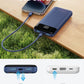 Portable Charger with Built in Cables, Portable Charger with Cords Wires Slim 10000Mah Travel Essentials Battery Pack 6 Outputs 3A High Speed Power Bank for Iphone Samsung Pixel LG Moto Ipad