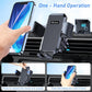 Car Phone Holder Mount, Super Stable Air Vent Cell Phone Car Mount with 2025 Metal Hook Clip, 360° Rotation,One Button Release for Iphone, Samsung, Google, and All Other Smartphones