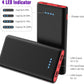 Portable Charger Power Bank 25800Mah,Pd3.0 USB C IN/OUT Fast Phone Charging with Intelligent Controlling IC,3 USB Port External Cell Phone Battery Pack Compatible with Iphone 16/15,Samsung,Android Etc