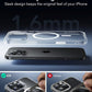 for Iphone 16 Pro Max Case, Camera Control, Compatible with Magsafe, Shockproof Military-Grade Protection, Magnetic Phone Case for Iphone 16 Pro Max, Classic Hybrid Case (Halolock), Clear