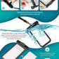 Waterproof Phone Pouch, Waterproof Phone Case for Iphone 16 15 14 13 Pro Max, IPX8 Cellphone Dry Bag Beach Cruise Ship Essentials 2Pack-8.3"