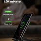 Wireless Charger, 15W Fast Qi-Certified Wireless Charging Station with Sleep-Friendly Adaptive Light Compatible with Iphone 16 15 14 13 Pro XS 8 plus Samsung Galaxy S25 S24 S23 Note 20 Google Etc