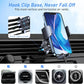 Car Phone Holder Mount, Super Stable Air Vent Cell Phone Car Mount with 2025 Metal Hook Clip, 360° Rotation,One Button Release for Iphone, Samsung, Google, and All Other Smartphones